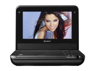 SONY DVP FX750 7" Black Portable DVD Player