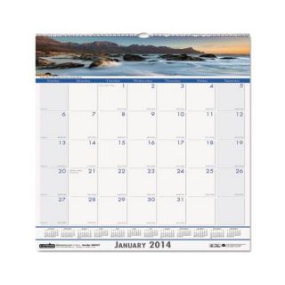 House Of Doolittle Coastlines Monthly Wall Calendar HOD328