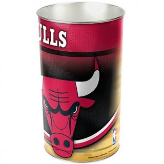 NBA Tapered Metal Wastebasket   Utah Jazz   Chicago Bulls   7245791