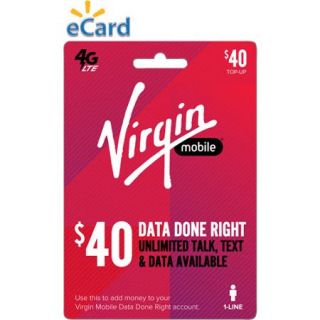 Virgin Mobile Data Share $40 