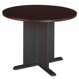 Bush Industries Mocha Cherry Round Conference Table