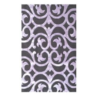 Filament Design Bellagio Aubergine 8 ft. x 11 ft. Indoor Area Rug 44472F