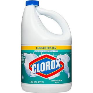 Clorox Scented Bleach, Concentrated Clean Linen, 121 Fluid Ounces