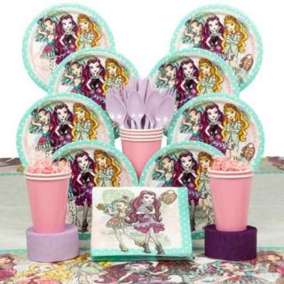 Ever After High Birthday Party Deluxe Tableware Kit (Serves 8)