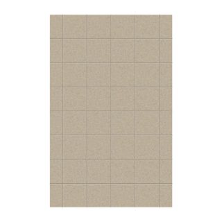Swanstone Prairie Solid Surface Shower Wall Surround Side Panel (Common 0.25 in x 62 in; Actual 96 in x 0.25 in x 62 in)