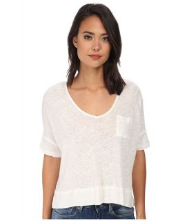 Free People Triblend Jersey Crescent Moon Tee