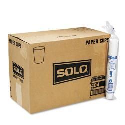 SOLO Cup Company White Paper Water Cups, 4 oz (Case of 5000