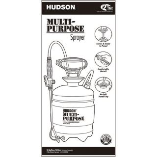 Hudson Multi-Purpose Sprayer — 2-Gallon Capacity, 40 PSI, Model# 20012  Handheld Sprayers