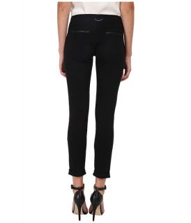 The Kooples Yoga Jogging Trousers in Slub Fleece Black