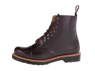 Dr. Martens Charlton 8 Eye Toe Cap Boot Oxblood Polished Smooth