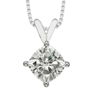 70 CT. T.W. Forever Brilliant® Cushion Moissanite Solitaire Prong