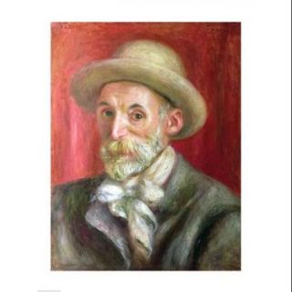 Self portrait, 1910 Poster Print by Pierre Auguste Renoir (18 x 24)