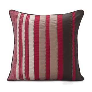 Spun by Welspun HandCrafted Dwarka Red 16 inch Decorative Pillow