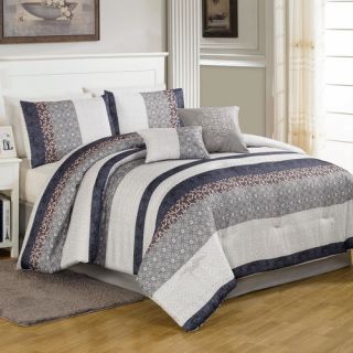 Textiles Plus Inc. Metropolitan 6 Piece Comforter Set