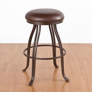 Lodge 26 in. Counter Stool   Backless   Swivel   Bar Stools