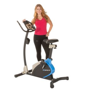 Exerpeutic 2000 Magnetic Upright Bike with Super Oversized Seat And