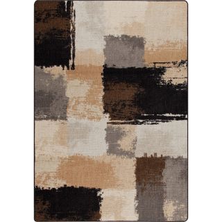 Milliken Mix and Mingle Black Rectangular Indoor Tufted Area Rug (Common 7 x 10; Actual 92 in W x 129 in L)