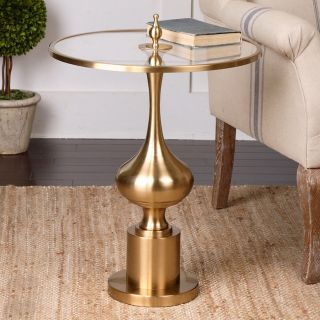 Uttermost Bertina Bronze Accent Table   End Tables