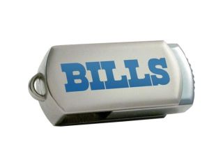 Centon DataStick Twist NFL Buffalo Bills 16 GB USB 2.0 Flash Drive   Silver