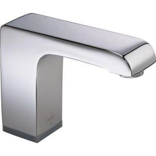 Delta Arzo Hardwire Single Hole Touchless Bathroom Faucet with Proximity Sensing Technology in Chrome 600T050