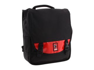 Chrome Soma Laptop Bag Black Red