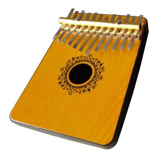 Schoenhut 12 Note Oak Mahognay Thumb Piano   Kids Musical Instruments