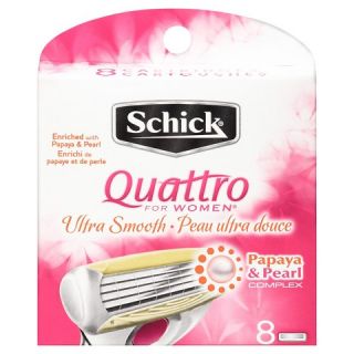 Schick Quattro For Women Refill Blades, 8 count