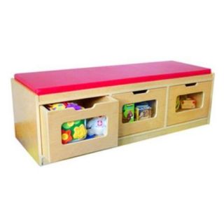 A+ Childsupply Bench Storage Unit   3 Drawer