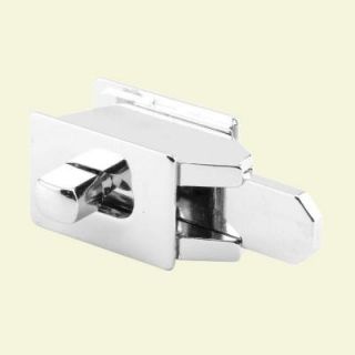 Prime Line Chrome Slide Latch with In Use Indicator 650 6863