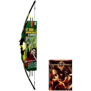 The Hunger Games DVD with Barnett Li'l Sioux Youth Archery Set Bundle