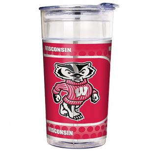 NCAA 22 oz. Double Wall Acrylic Party Cup   Wisconsin Badgers   7797280