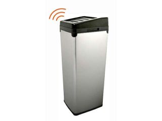 Black Steel Black Steel Touchless Trashcan