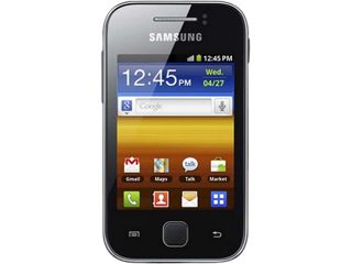 Refurbished Samsung Galaxy Y S5360 180 MB, 290 MB RAM Gray Unlocked GSM Android Cell Phone 3.0"