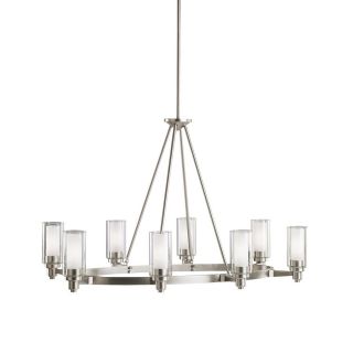 Kichler Lighting Circolo 8 Light Brushed Nickel Chandelier