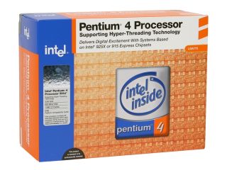 Intel Pentium 4 560J Prescott Single Core 3.6 GHz LGA 775 BX80547PG3600EJ Processor