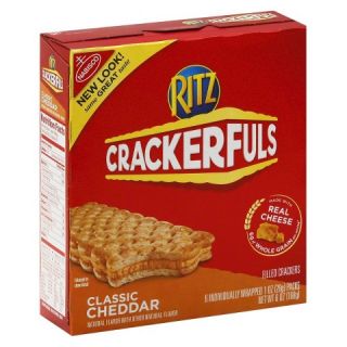 Nabisco Ritz Crackerfuls Classic Cheddar Cracker Sandwiches 6 pk