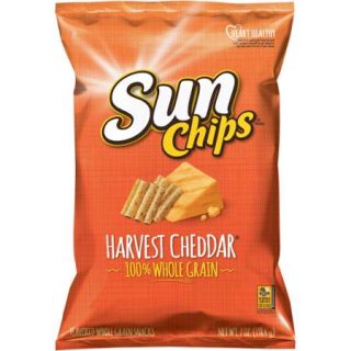 SunChips Harvest Cheddar Flavored Multigrain Snacks, 7 oz.