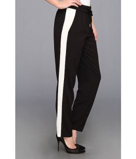 juicy couture pull on crepe pant pitch black