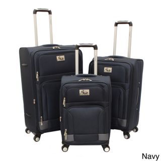 Chariot Genoa Deluxe 3 piece Lightweight Spinner Luggage Set