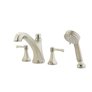 Arterra Double Handle Complete Roman Tub Trim with Handheld Shower by