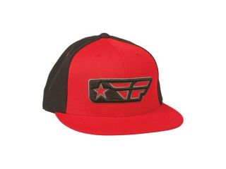 Fly Racing F Star Hat (Red/Black) 351 0412