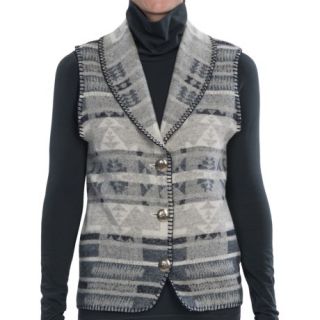 Rhonda Stark Shawl Collar Vest (For Women) 7594M 76