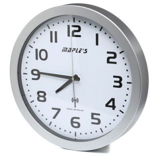Radio Controlled 15 Wall Clock by Maples Clock