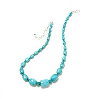 Jay King Iron Mountain Turquoise Sterling Silver 18" Necklace   7870415