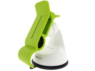 Lime Green/ White Universal Phone/  Car Dash Mount w/ 360 Degree Rotation   Mount Your Device (Even Galaxy Note Size) w/ 1 Hand!