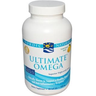 Nordic Naturals 1000mg Ultimate Omega Fish Oil Supplement (180 Soft