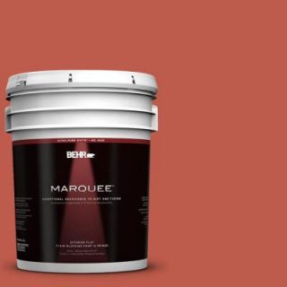 BEHR MARQUEE 5 gal. #200D 6 Mexican Chile Flat Exterior Paint 445305