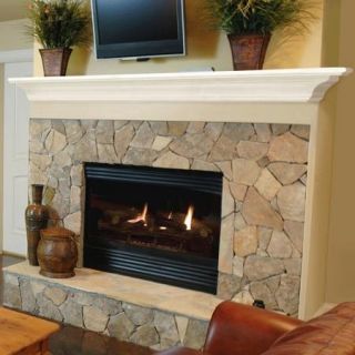 Pearl Mantels Crestwood Transitional Fireplace Mantel Shelf