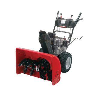 Yard Machines 305 cc 30 in 2 Stage Electric Start Gas Snow Blower with Headlight