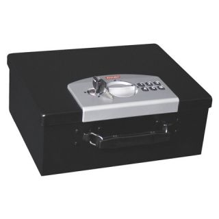 Digital Locking Steel Security Box, 0.27 Cu. Ft.
